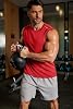 Playera sin mangas para hombre COOFANDY de secado rápido, tank top para gimnasio, camiseta deportiva para músculos, absorbente de humedad 8