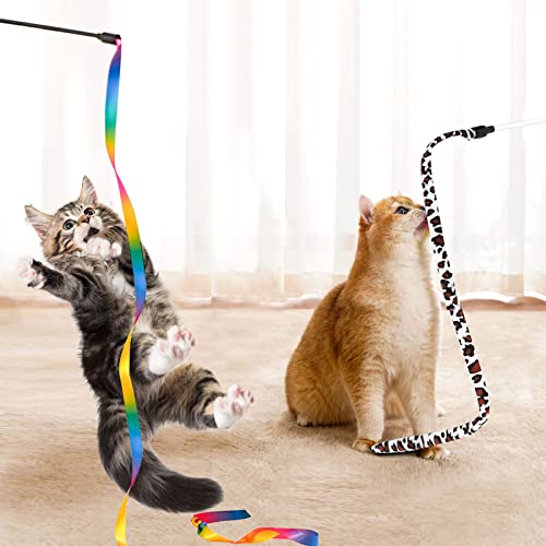 Cat Toys Kitten Toys,Interactive Cat Toys Set With Collapsible Cat Tunnels Tent For Indoor Cats,Retractable Cat Wand Toys Catnip Toys Cat Feather Teaser Fluffy Mouse Crinkle Balls For Cat,Kitty #TOP4