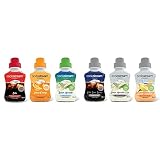 Sodastream Lot de 3 Concentrés Saveur Cola/Orange/Limonade 500ml & Lot de 3 Concentrés Sans Sucre 500ml