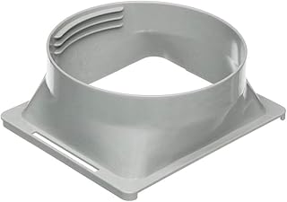 5.9 Inch Air Conditioner Exhaust Hose Coupler,Square Window Adapter A/C Connector,AC Hose Extension Connector,Portable Air Conditioner Accessories & Parts Window Adapter