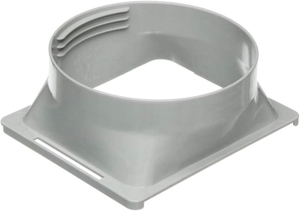 Acoplador de manguera de escape de aire acondicionado de 5.9 pulgadas, adaptador de ventana cuadrada, conector de extensión de manguera de CA, accesorios de aire acondicionado portátil y adaptador de