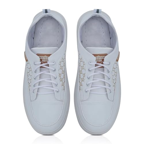Image of Shoes for Men Casual Fashion Sneakers with Mesh Breathable Upper Non-Slip Rubber Sole, Stylish, Exclusive Trendy Sports Running Shoes (Multicolours)
