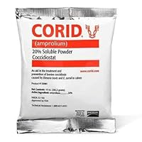 Algopix Similar Product 6 - Merial Corid 20% Soluble Powder 10oz