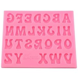 Silicone Fondant Mold, Food Grade Baking Tool, 4.1x2.6x0.3 Inches, Temperature -40 to 230°, for Cake Chocolate Candy Making