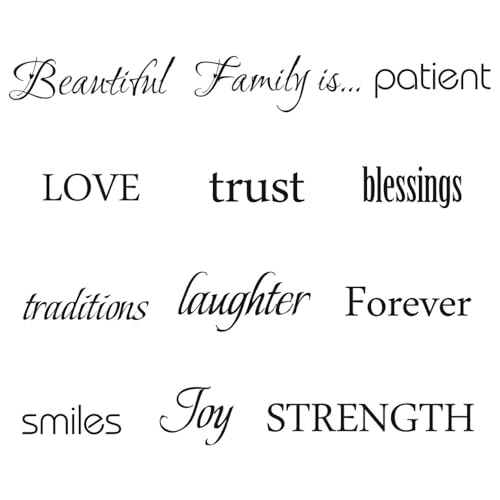FlyWallD 12PCS Wall Decals