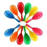 Maracas for Kids - Mexican Maraca Neon Colorful Maracas Bulk for Fiesta Party Favors Baby Noisemaker