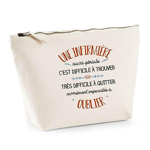 Astuccio per infermiere ideale anche come astuccio per il trucco idea regalo da toilette beige