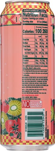 Arizona Kiwi Strawberry 24x 680ml inkl. DPG-Pfand