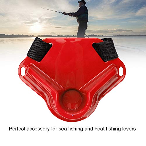 Cintos de pesca para pesca, cinto de topo de peixe, acessório de pesca de 19,5 x 15 x 2 cm, pesca ma