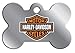 Quick-Tag Novelty Pet I.D. Tag Harley Davidson Bone Large