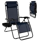 Goplus Zero Gravity Lounge Chairs, 160°...