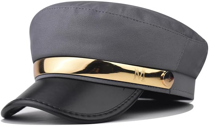 Womens Newsboy Cap Yacht Captain Sailor Hat Cabbie Baker Boy Peaked Beret