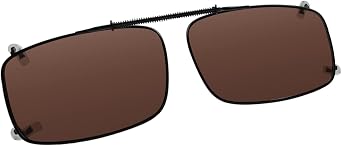 Easy clip Spring Polarized Clip On Sunglasses