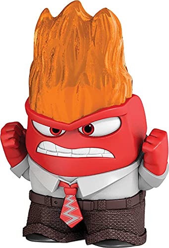 Disney Pixar Inside Out Anger & Joy Action Figures, Highly Posable With Authentic Detail, Collectible Movie Toy, Kids Gift Ages 3 Years & Older #TOP2