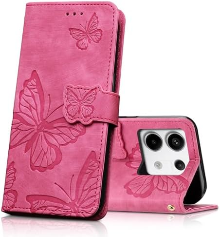 CXTcase Etui na telefon komórkowy Samsung Galaxy A54 5G, etui ochronne z klapką do Samsung Galaxy A54 5G, skóra poliuretanowa, magnetyczne motyle, skórzane etui do Samsung Galaxy A54 5G, czarne