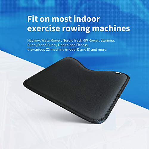 Rowing Machine Seat Cushion fits Perfectly Over Concept 2 Rower - Rower Seat Cushion Compatible with Hydrow, Concept2 and Other Row Machines - Rowing Accessories and Seat Pad by Hornet Watersports - Image 8