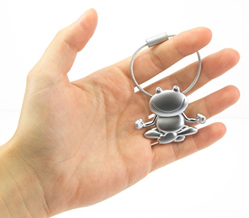 Troika Ohmm Meditating Frog Keyring (Kr1132Ma) #TOP1