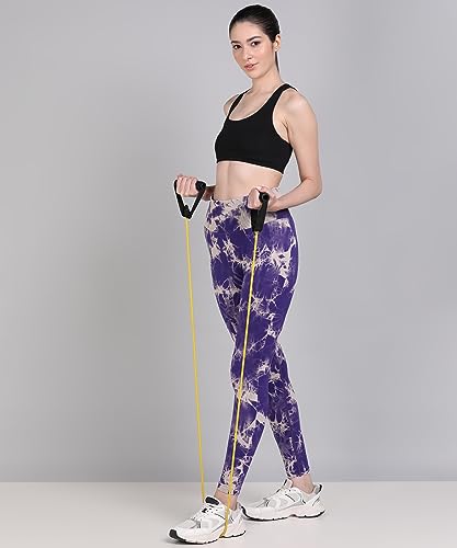 Image of Kobo Active Wear for Women Gym | High Waist | Ankle Length | Squat-Proof | Workout Tights for Women | 4-Way Stretch | Leggings for Gym, Cardio | Yoga Pants (Imported)