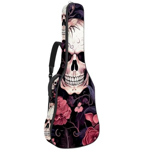 Housse guitare acoustique 42.9 pouces étanche avec double bandoulière réglable sac housse