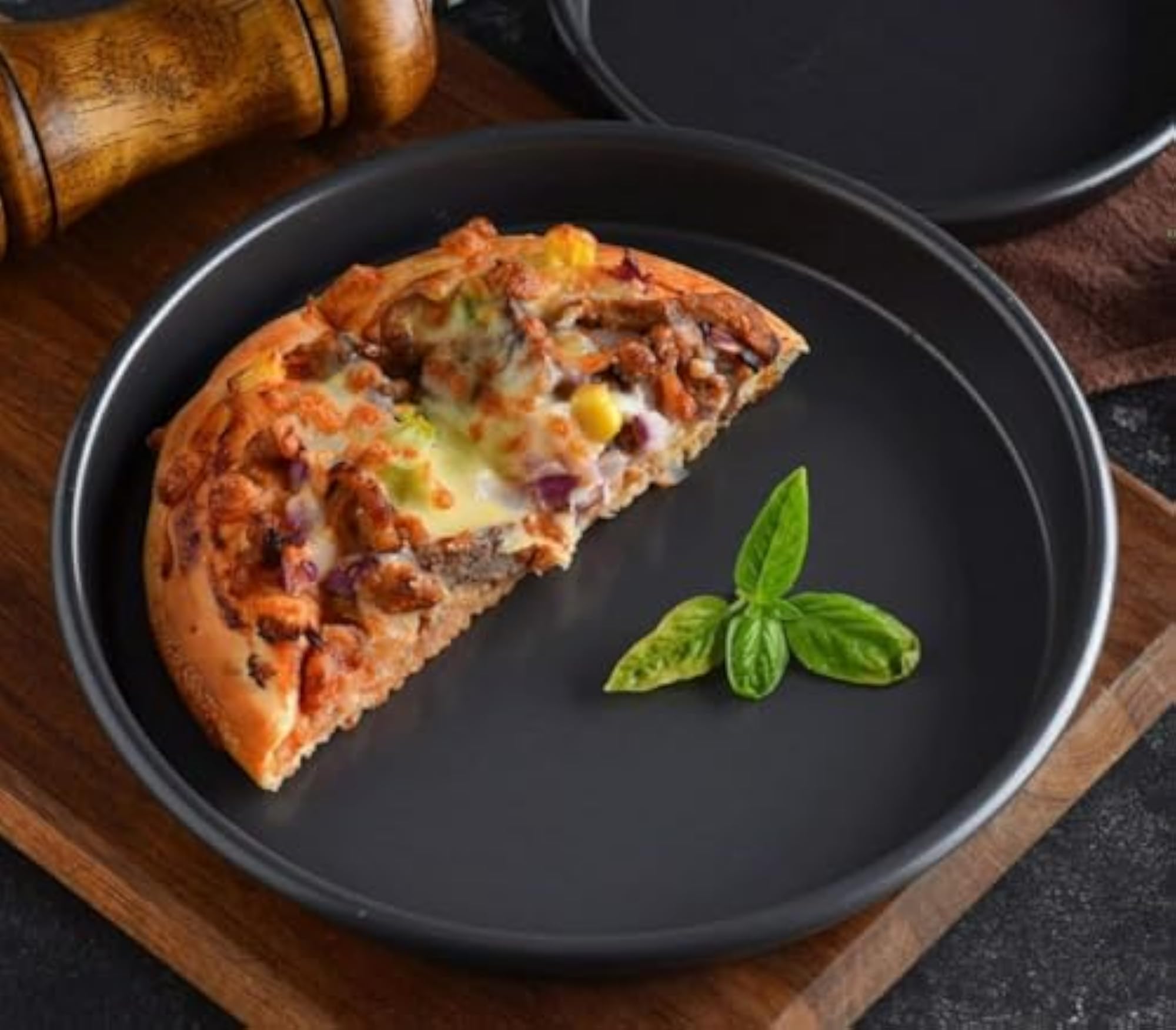 Non-Stick Teflon Coated Round Pizza Baking Pan
