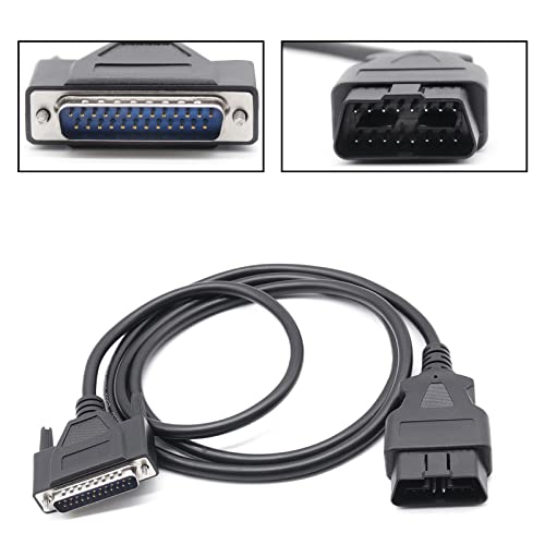 Obd2 Obdii Cable For Equus Innova Diagnostic Scan Tool Compatible With Epi050012, Ep105-0024 05-0024, 05-0012, Obd2 Obdii Cable Part，Vanshly #TOP6