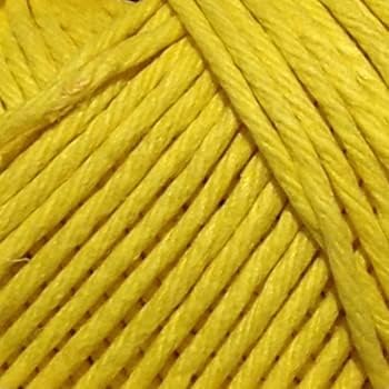 Miniatura 2 de Cordón de cuentas de cáñamo 100% de 430 pies de 0.039 in en amarillo