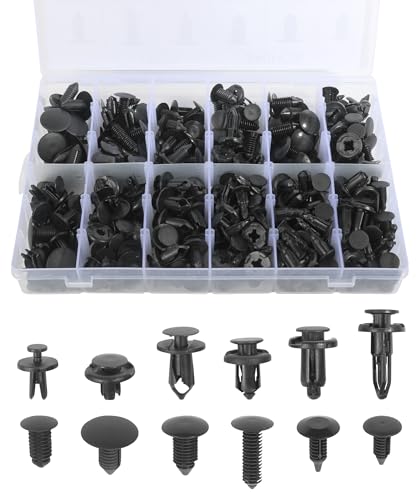 bylikeho 240 Pcs Automotive Clips,Car Retainer Clips,Car Accessories Bumper Clips Car Clips Plastic...