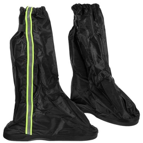 Couvre-chaussures antidérapants XXL en tissu Oxford étanche pour le vélo de route