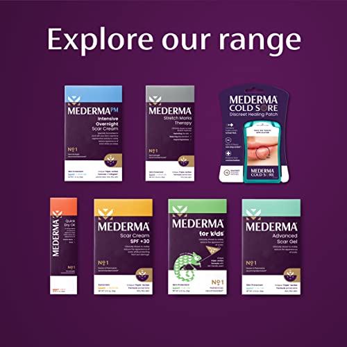 Mederma Advanced Scar Gel 1X Daily Reduces The Appearance Of Old New Scars #1 Doctor Pharmacist Recommended Brand For Scars 1.76Oz, Clear, 50 Grams #TOP4
