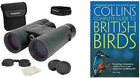 Celestron 71333 Nature DX 10x42 BaK-4 Prism Binoculars, Green