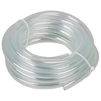 Wagner GREEN PVC Schlauch 9/12 mm glasklar transparent, Belüfterschlauch für Teiche und Aquarien (5 mtr.)