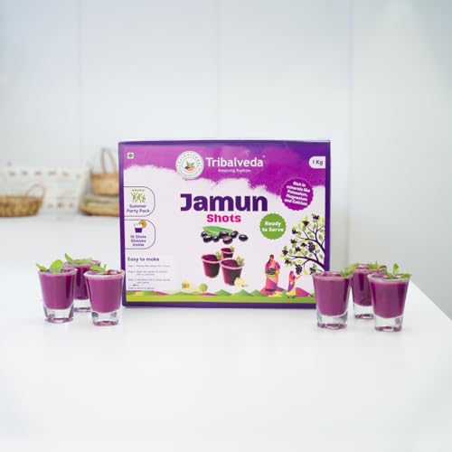 Image of Tribalveda Jamun Shots | As Seen on Shark Tank | Immunity Booster | Blood Sugar Support | 100% Natural Ayurvedic Drink