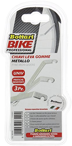 Bottari bike Maintenance and Repair Universal Tyre Iron Levers (Pack of 3) - Silver