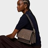 TOUS Torba na messenger Medium Brown Audree Kaos Mini Lines 2002378943