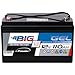 Produktbild BIG E-Power GEL Versorgerbatterie: Ideal für Wohnmobil, Caravan, Photovoltaik, Inselanlagen, Solaranlagen, Camping, Marine, Gartenhütte, Unabhängige Stromversorgung, Windkraftanlagen (12V - 110Ah)