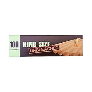 100 stuks ongebleekte conische voorgedraaide hulzen – Jware – papieren vellen