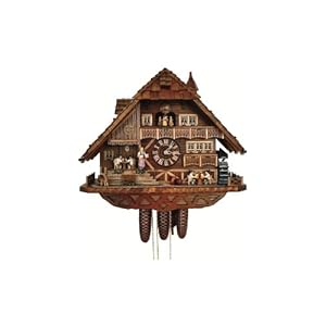 Anton Schneider Cuckoo Clock of the year 2014 Black Forest house