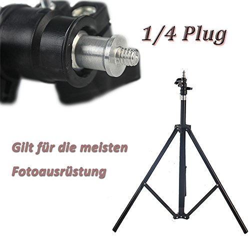 WISD 2X Leuchtenstativ Studio-Lampenstativ Lichtstativ Lampenstativ 200cm 2M Blitze/Lampen für HTC Vive VR YouTube… – Bild 6