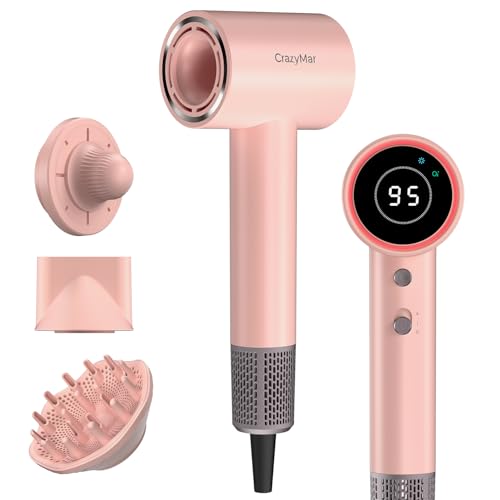 Imagen de CrazyMar Secador de Pelo Iónico,180,000 tr/min