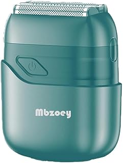 Mbzoey Electric Foil Shavers for Men: Mini Electric Razor for Face - IPX7 Waterproof Cordless Razor with LED Display & Fast Charge - Micro-Comb Technology & Precision Blades