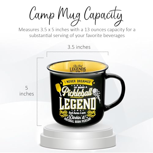 Taza cerámica 13 oz campfire Pickleball Legend miniatura 3