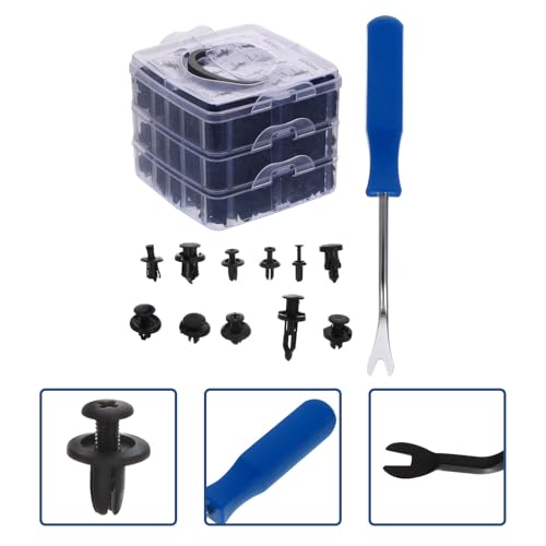 Retenedor de remache para vehículo ULTECHNOVO que repara molduras sueltas de puerta 7