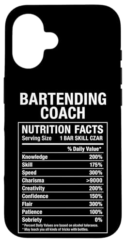 Coach de barman Coque pour iPhone 16