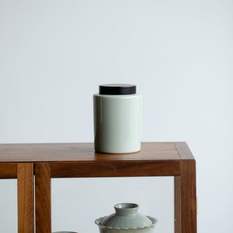 SONGCHAO Sugar Jar Ceramic Tea Cans Household Sealed Cans Storage Cans Portable Storage Cans Storage Cans Tea Cans Tea Canister