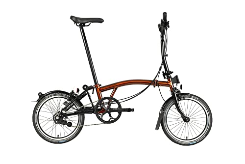 Brompton Folding Bicycle - C Line Explore (Flame Lacquer) #TOP2