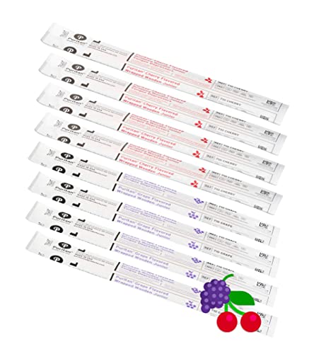 Super Duper Publications | Fruit Big Pack Cherry & Grape Flavored Tongue Depressors (50 of Each) | Individually Wrapped | 5.5 Inches, 100 Count
