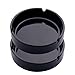 Mantello Ceramic Cigarette Ashtray for Home / Outdoor Use, 2-Pack