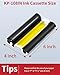 Selphy CP1300 CP1500 Ink Cassette Compatible with Canon Selphy KP-108IN Color Ink Cartridges KP108 for CP1200 CP1000 CP910 CP900 CP760 CP740 Wireless Compact Photo Printer 4 x 6 inch, 4-Pack, No Paper