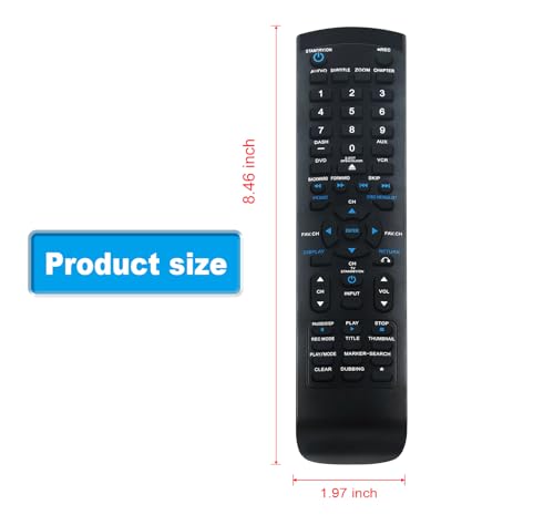 Télécommande RM-SDRMV150A pour remplacer votre commande DVD cassée - 2