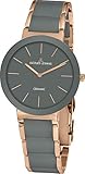  Jacques Lemans Damen-Uhren Analog Quarz One Size Grau 32016868